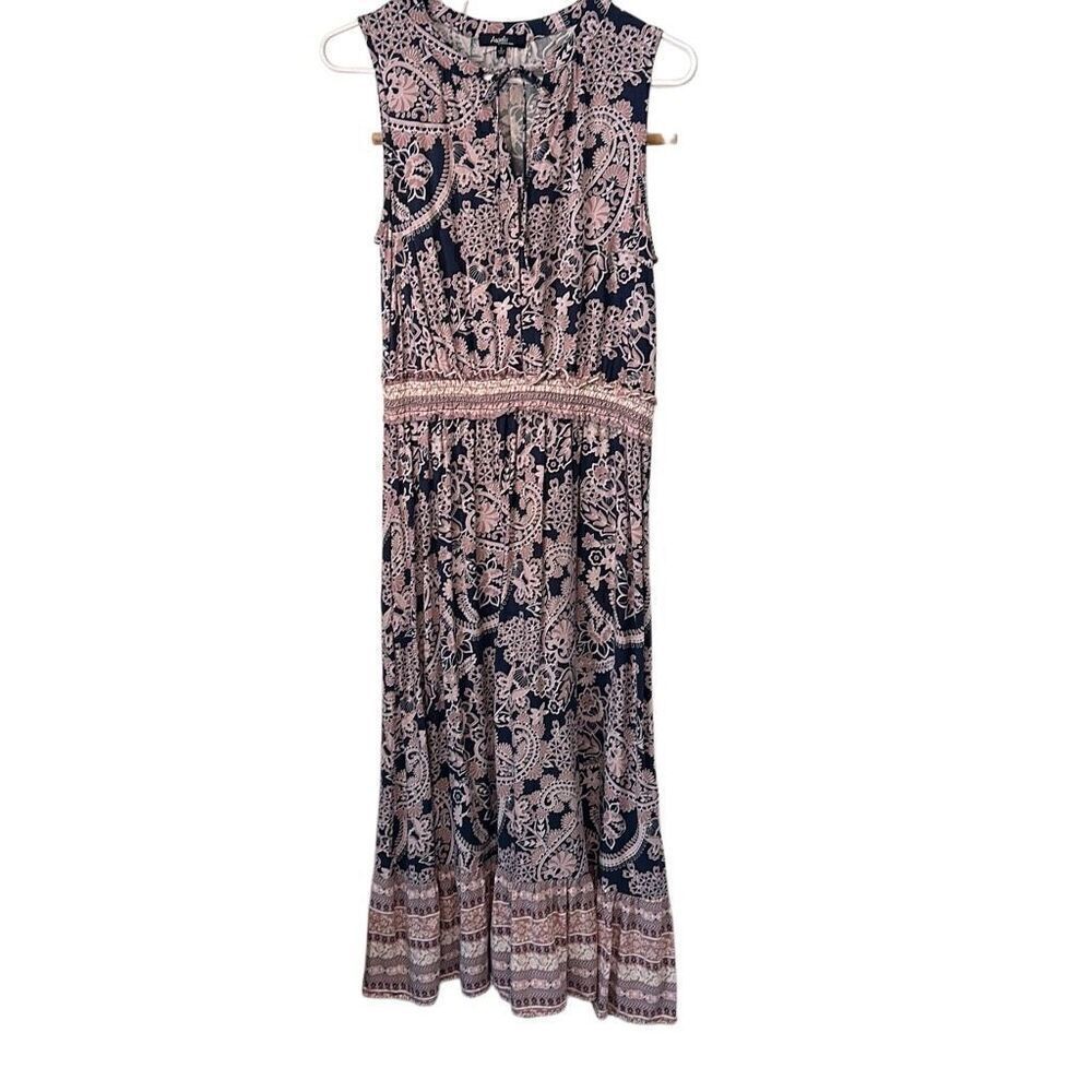 Angels Paisley Boho Hippie Maxi Long Dress S